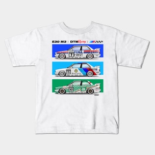 E30 M3 DTM RACING Kids T-Shirt